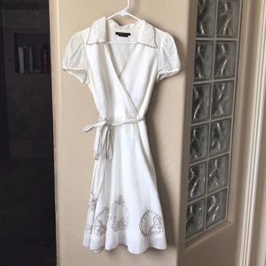 BCBGMaxAzria Linen Dress